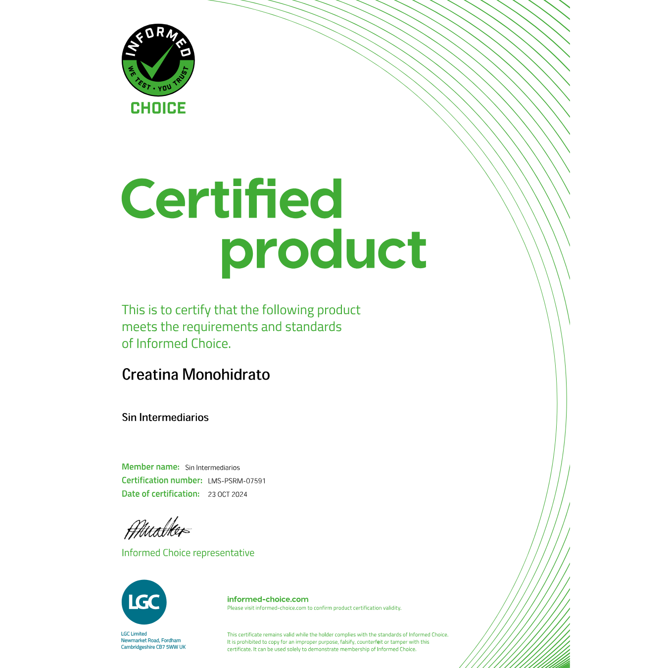 Creatina Monohidrato