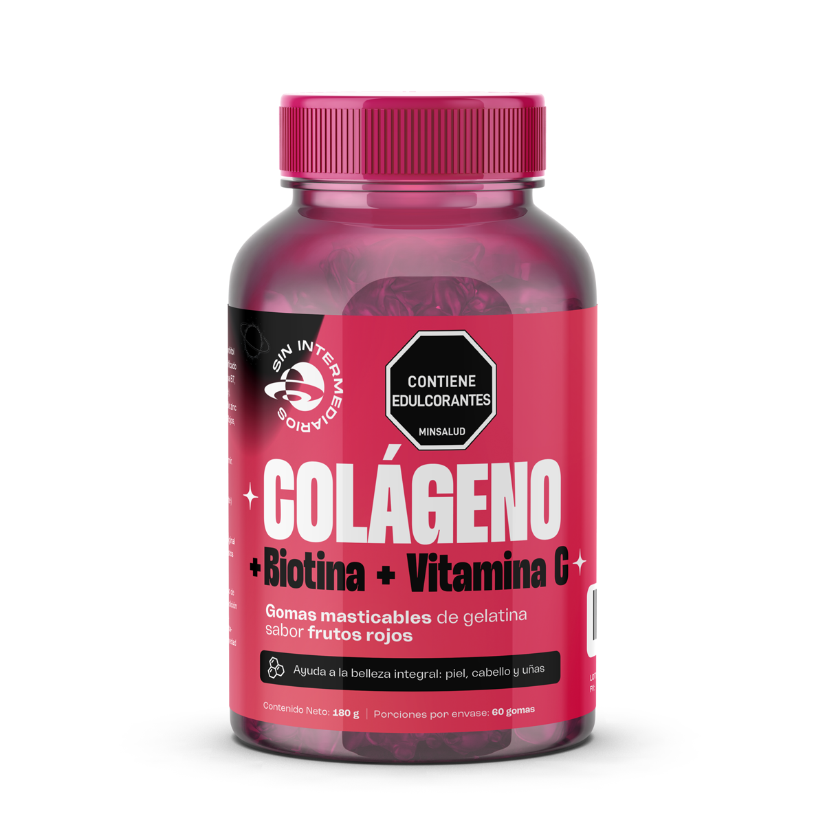 Gomas con Colageno + Biotina + Vitamina C