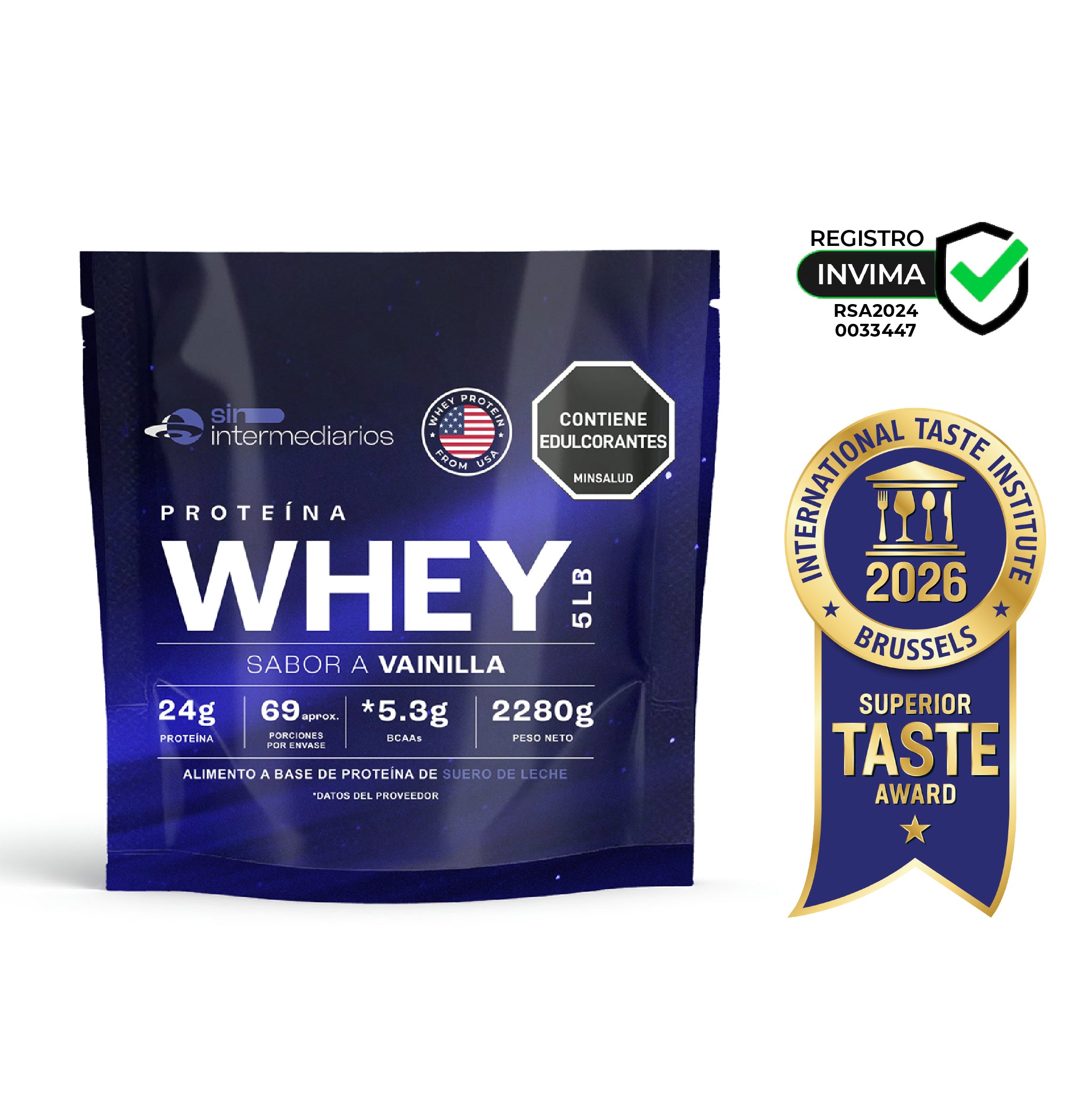 Proteína Whey - Vainilla