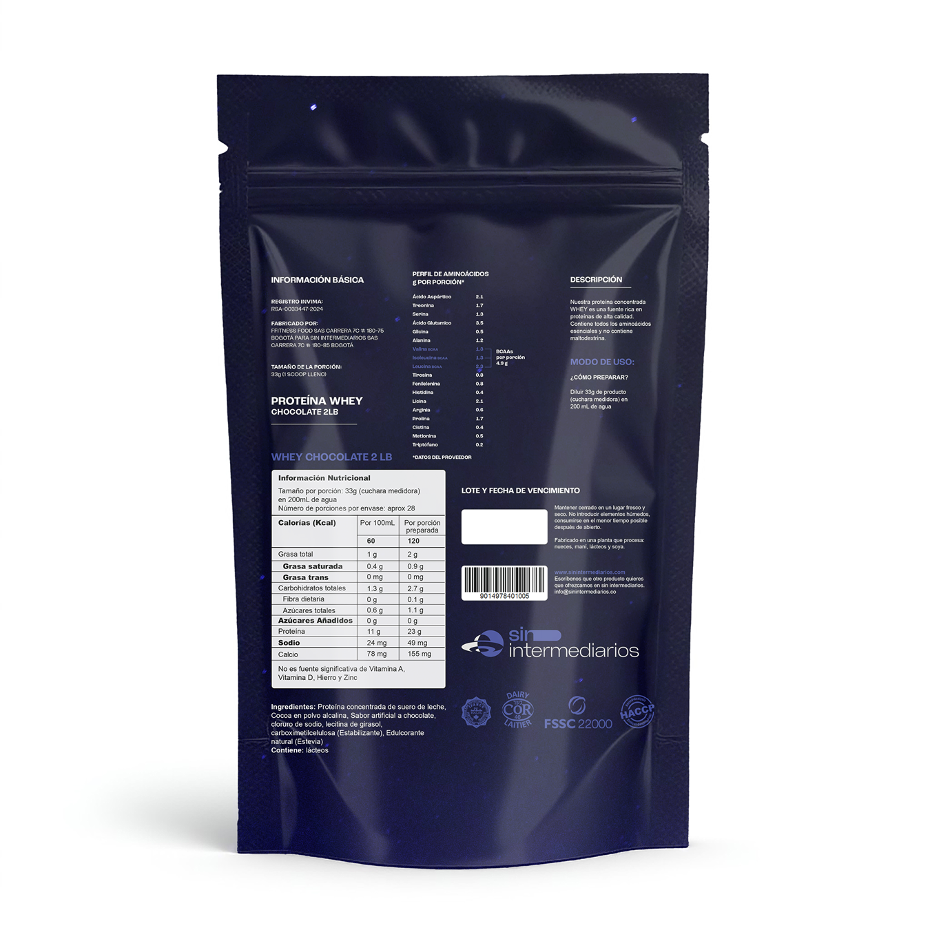 Proteína Whey - Chocolate